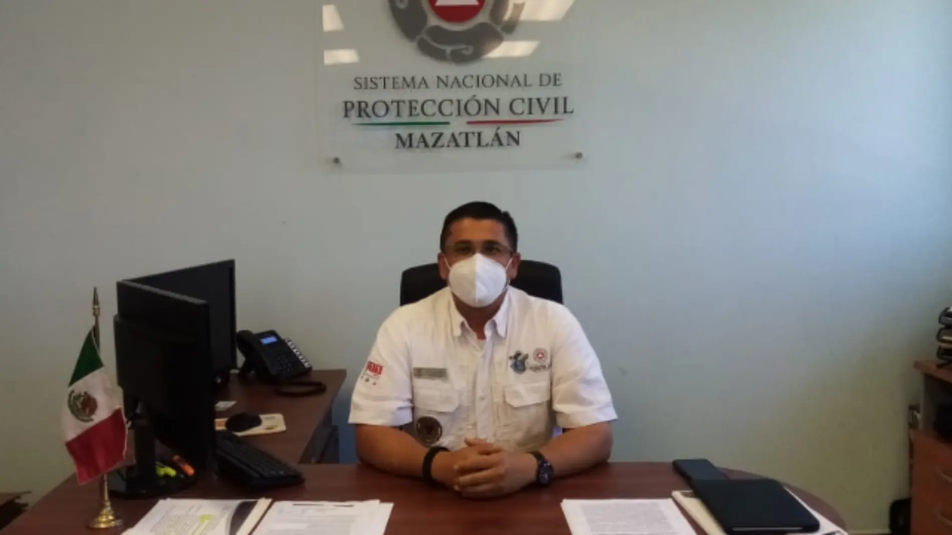 Eloy Ruiz Gastelum Protección Civil Mazatlán - Carla González